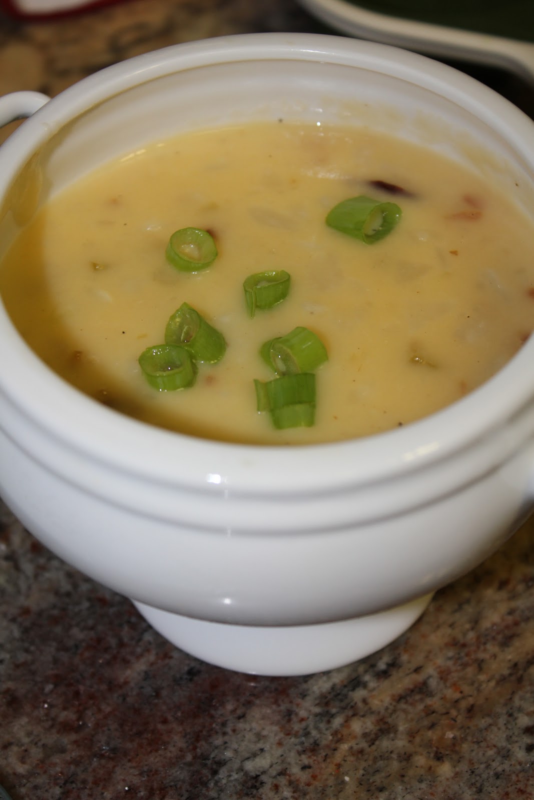 simply made with love Cheesy Potato Soup