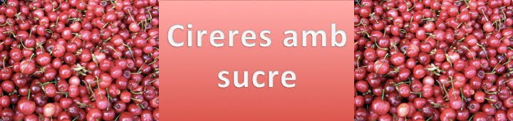 Cireres amb sucre