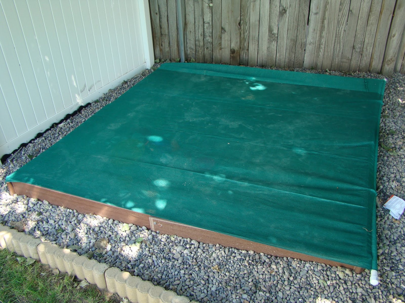 What have I done now? Roll Away Sand Box Cover