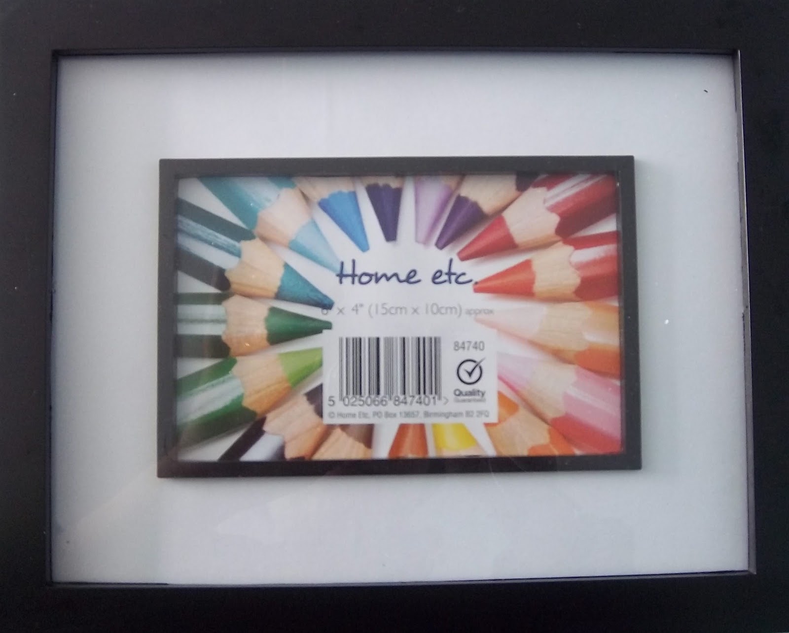 .K's crafty corner. Jingle Bell Frame