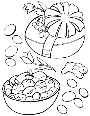 Easter Coloring Pages,Easter