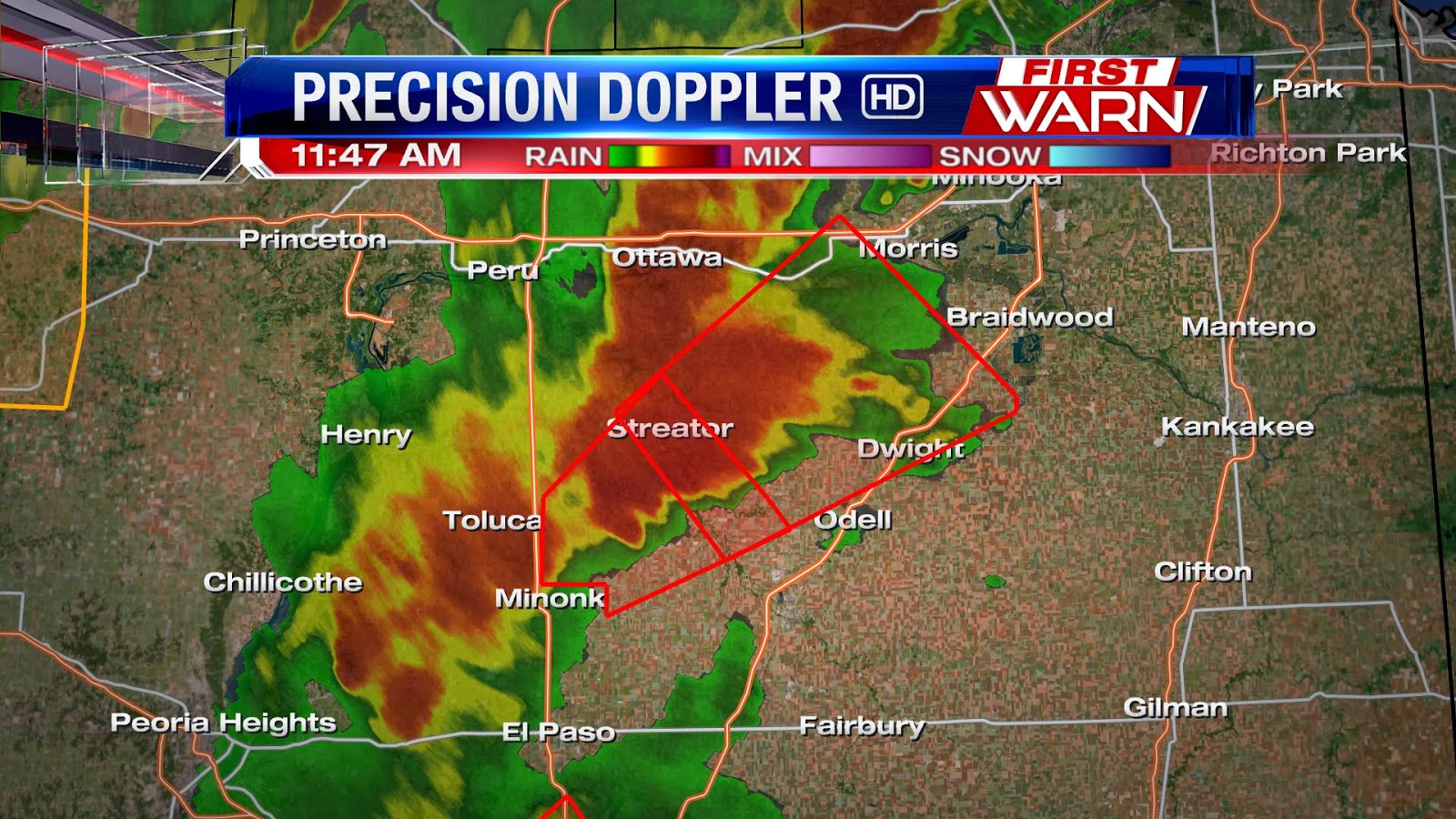 First Warn Weather Team Sunday afternoon weather updates