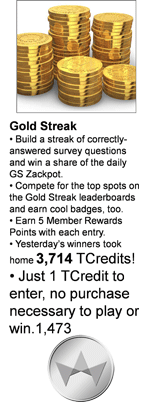Gold Streak..