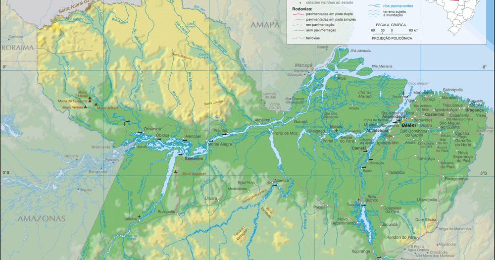 Mapas do Pará - MapasBlog