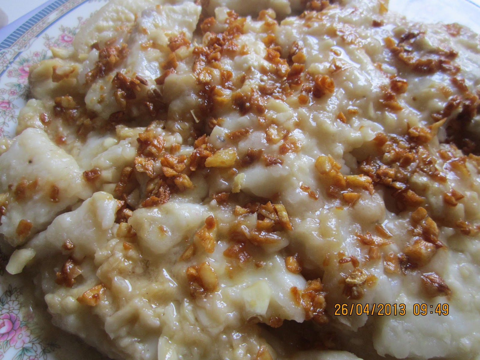 My Kitchen Collections Steamed Fish Fillet with Garlic Sauce