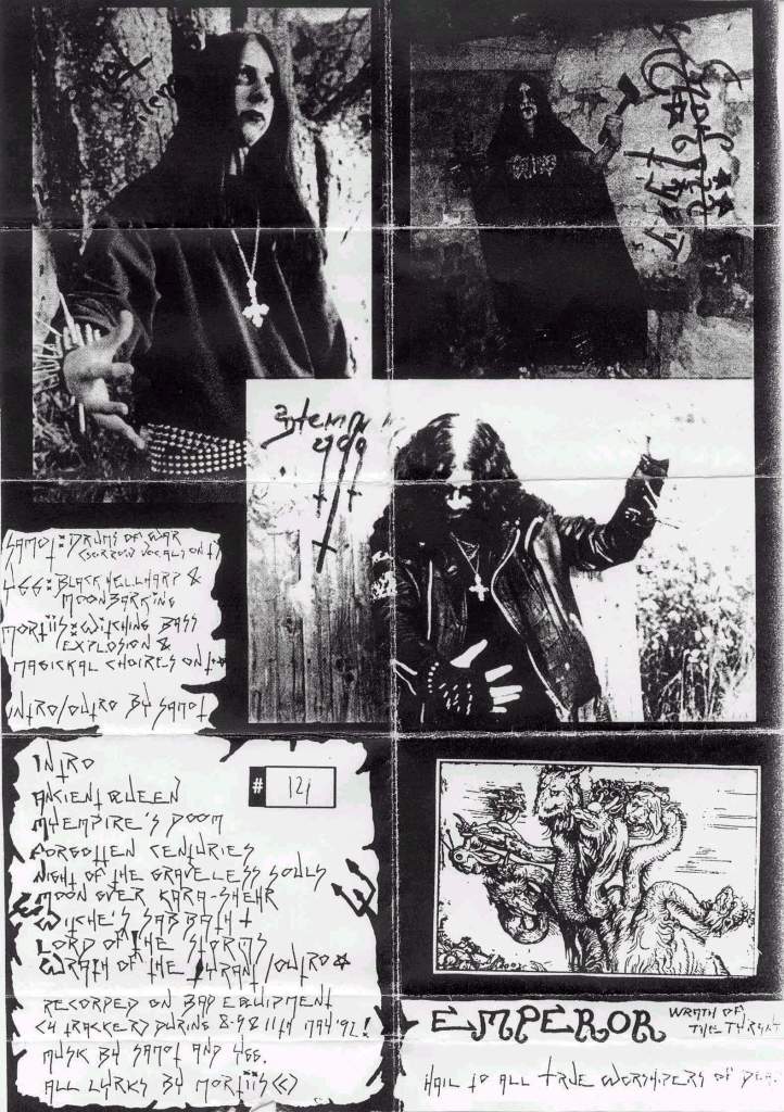 Blackened Relics Mortiis (Emperor) Transylvanian Damnation 1 1992