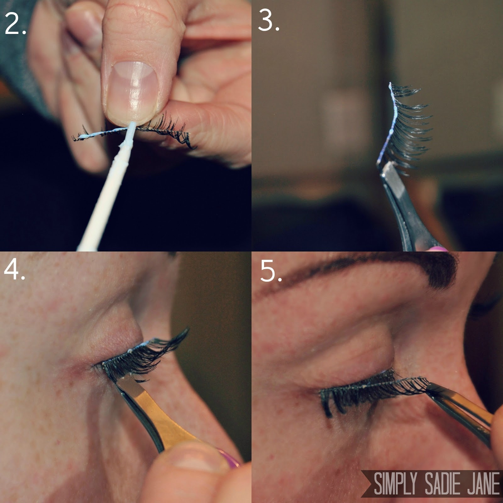 How to apply EVERYDAY FAKE EYELASHES!!