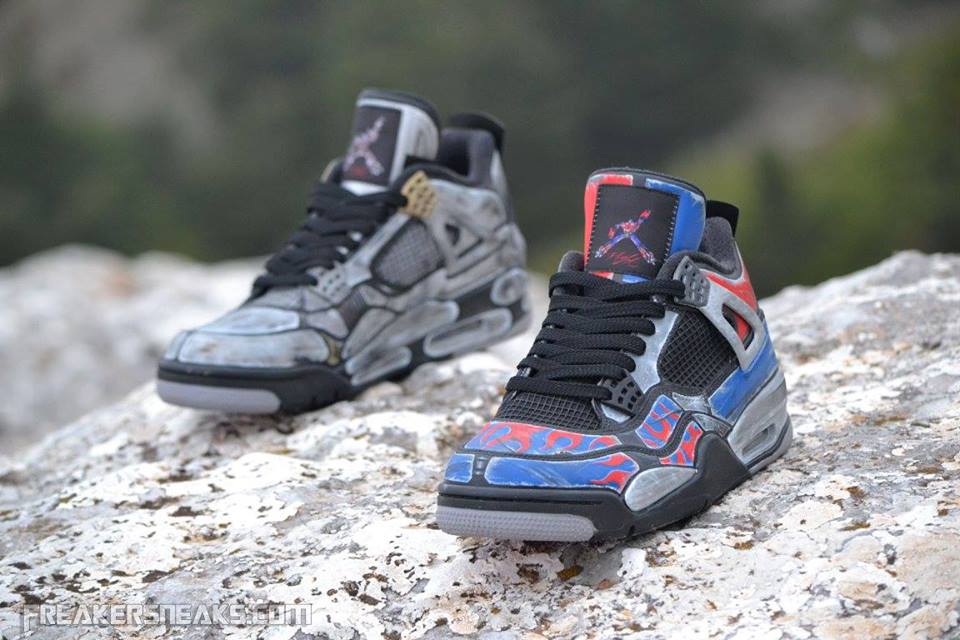 NIKE AIR JORDAN IV TRANSFORMERS "CUSTOM" BLOG DE NOVEDADES EN