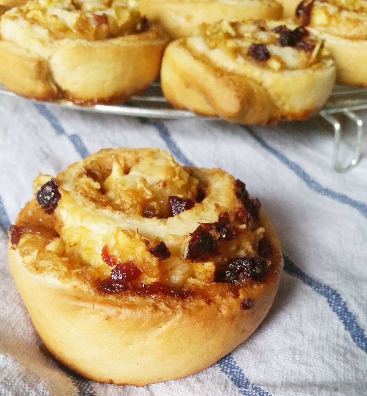 Kruschelkastchen Apfel Cranberry Schnecken Ein Gedicht