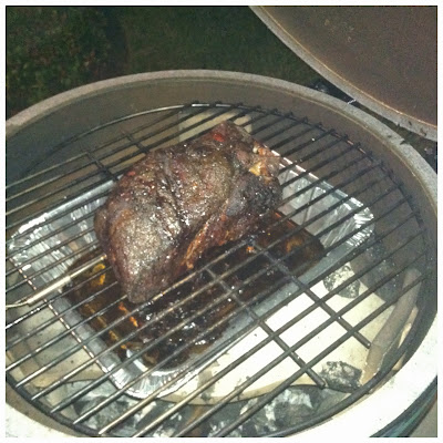 Big Green Egg:  Boston Butt | The Lowcountry Lady