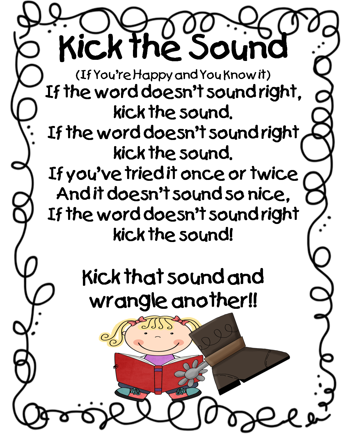 First Grade Wow Flip or Kick the Sound!