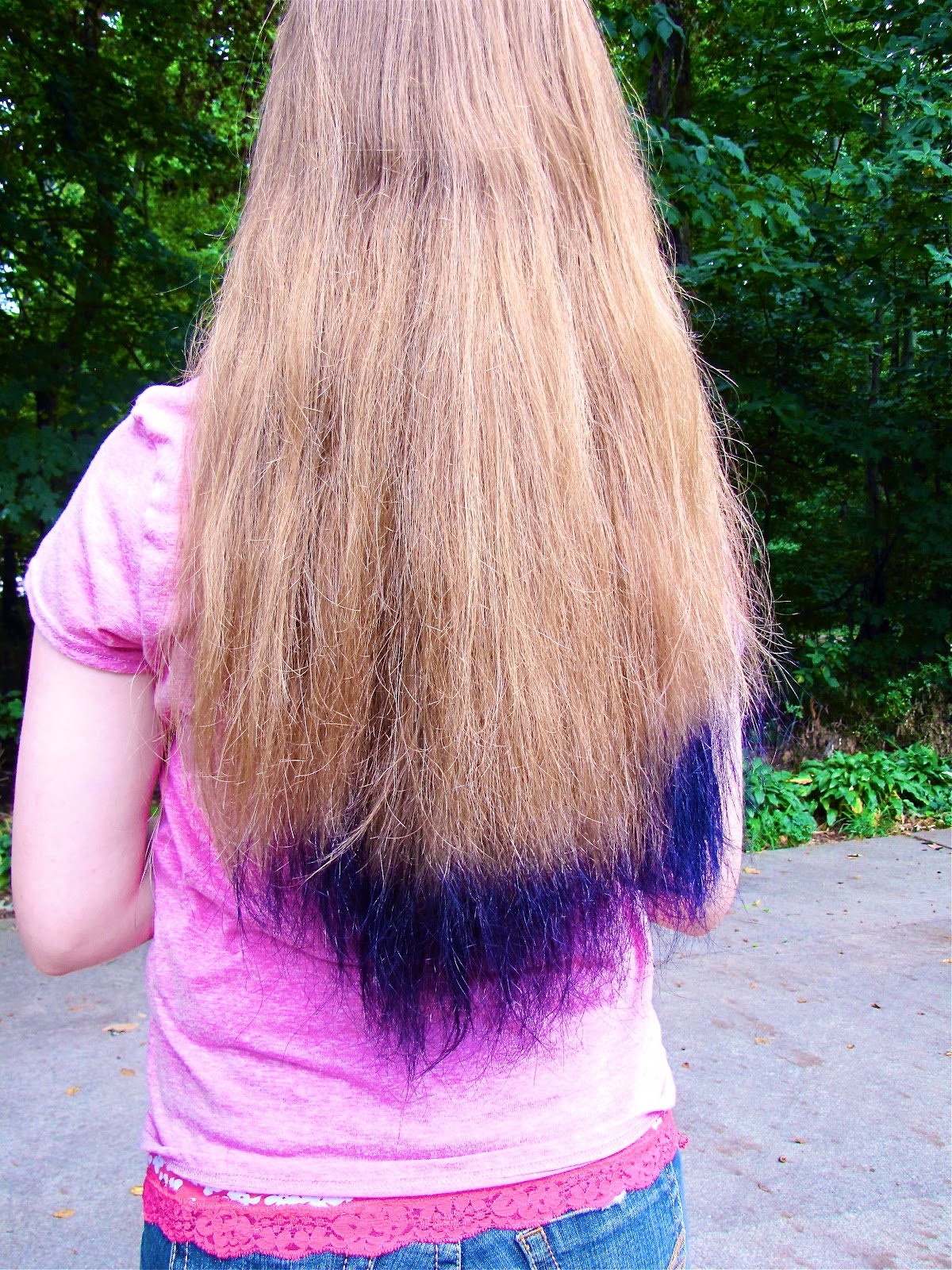 Lexalex: Purple Hair Tips Lexalex: Purple Hair Tips