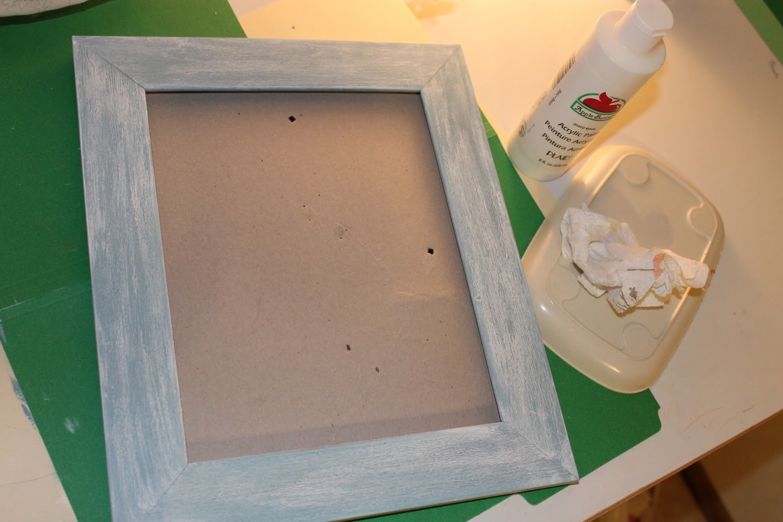 Homemade Home Painting Frames