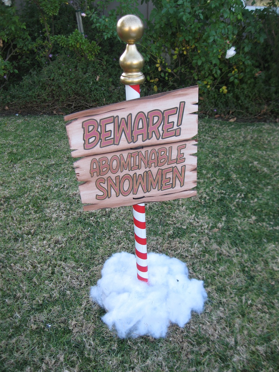 Dave Lowe Design The Blog Sign Of Abominable Snowmen Part Four