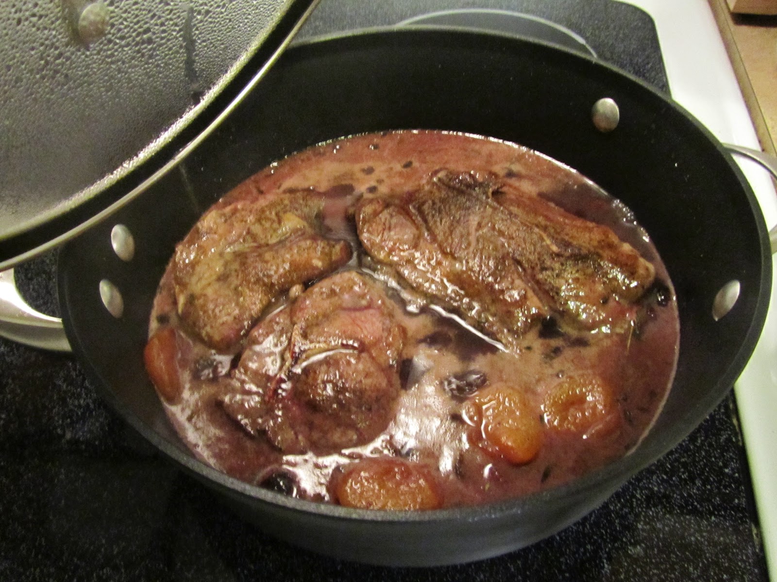 Happy Trails and Tasty Meals Food & Wine Recipe Day ZinfandelBraised Lamb Chops