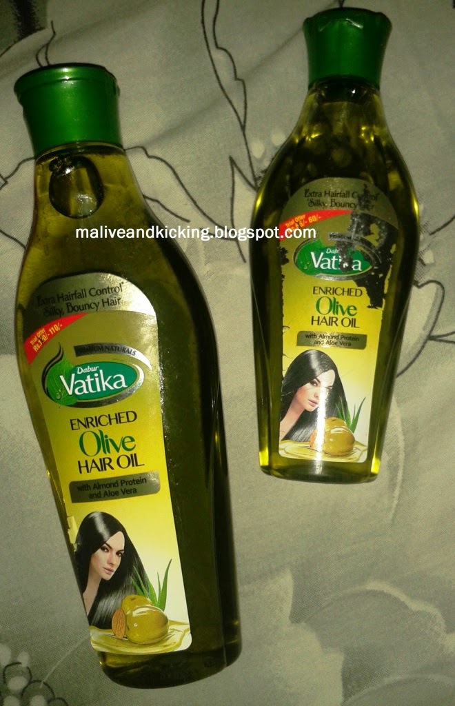 Alive n Kicking: Dabur Vatika Enriched Olive Hair Oil Review