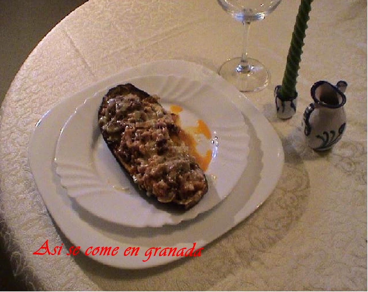 Berenjenas Rellenas De Atún {reto Color Y Sabor De Temporada}