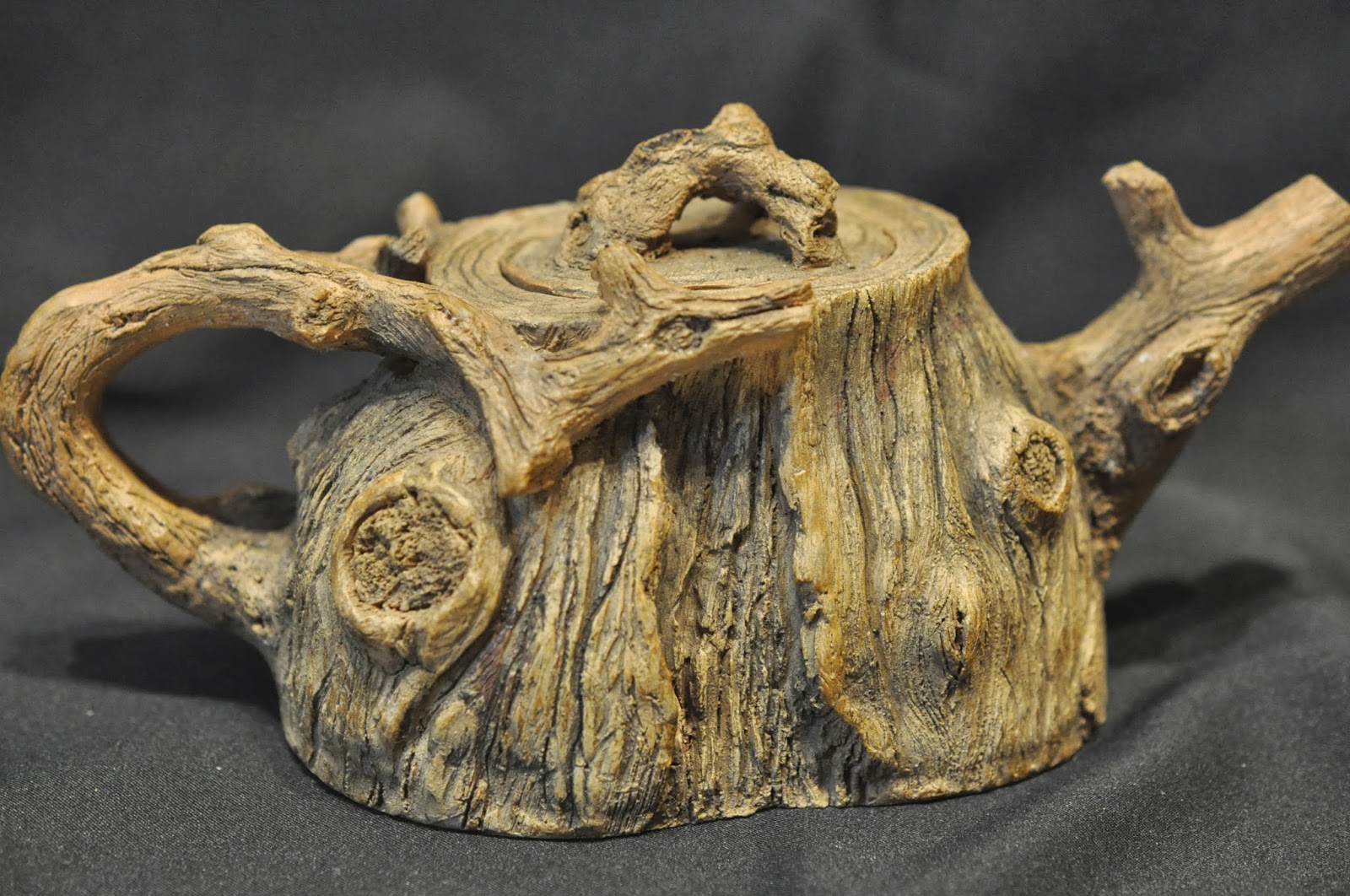 All in One Bonsai and Ceramics Ceramic Tea Pot and Tree