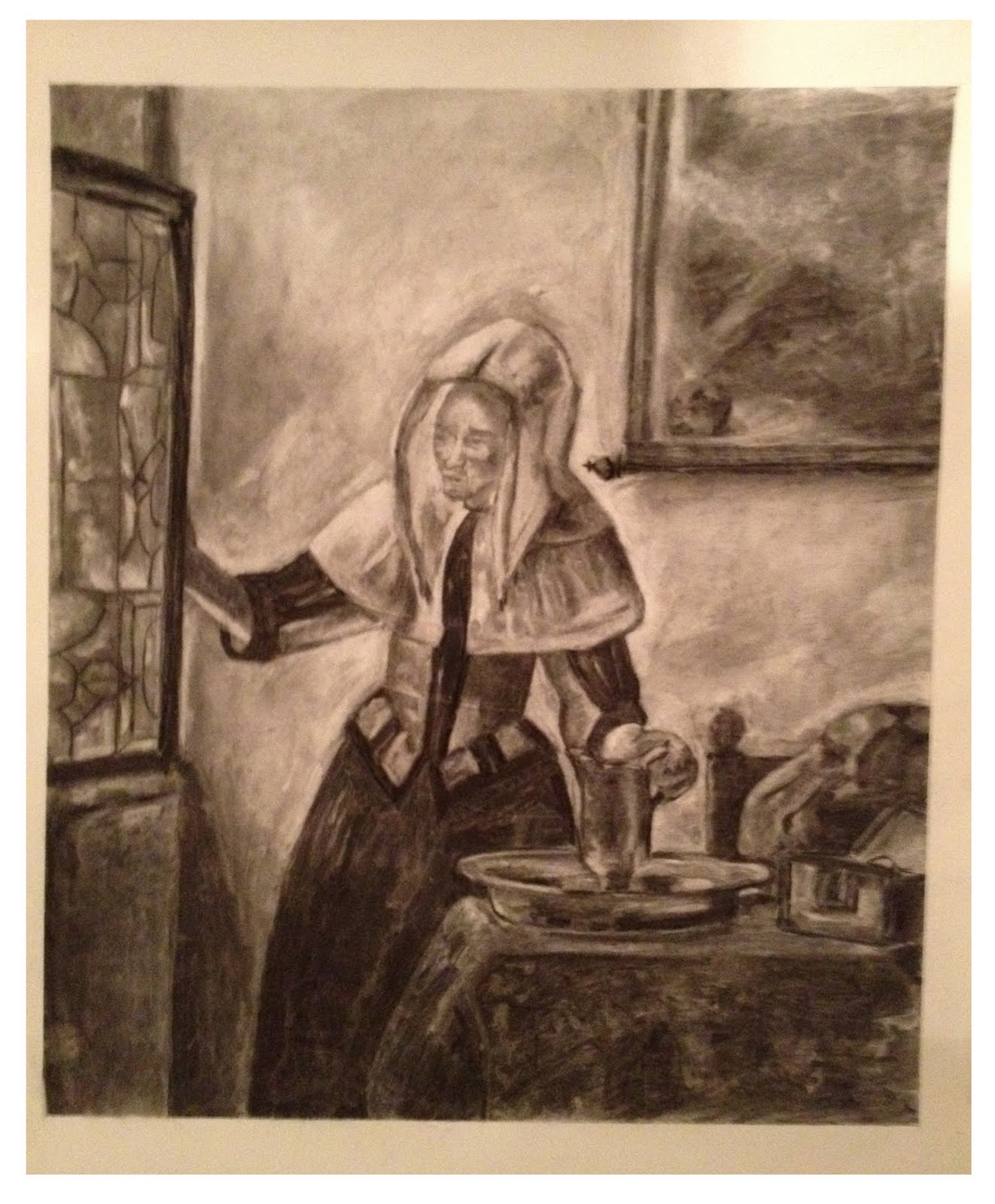 College Life Drawing