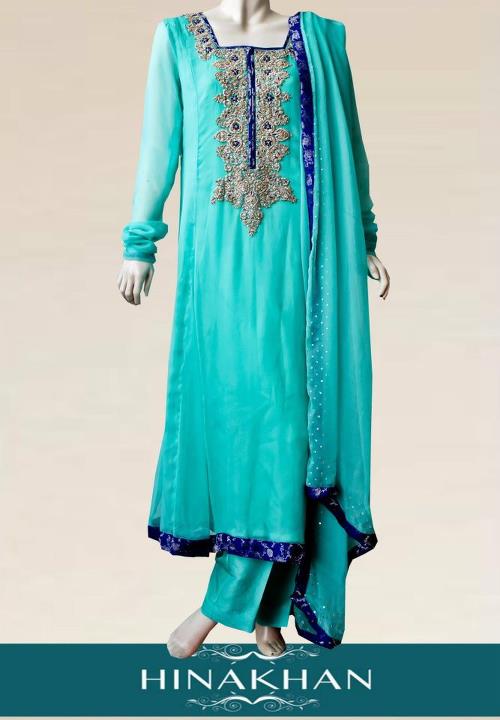 Hina Khan Eid Collection 2012 Embroidered Outfits
