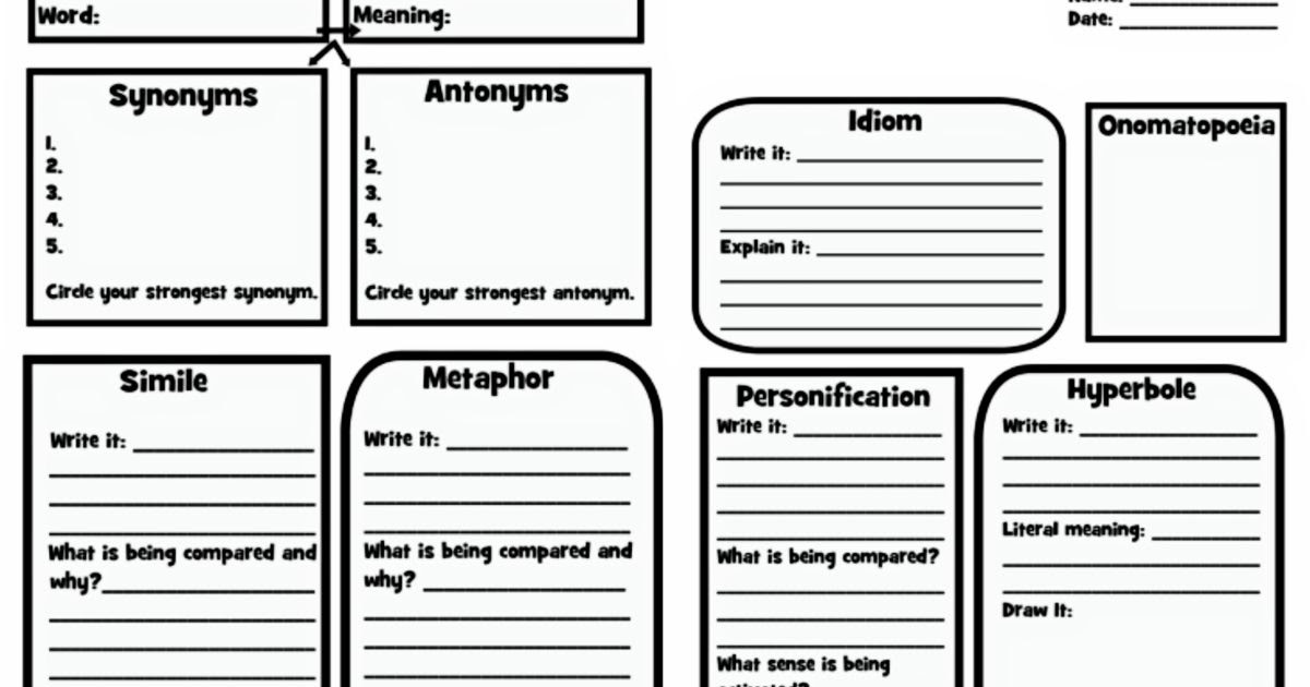 Tales of a Grade 4 Teacher: Figurative Language