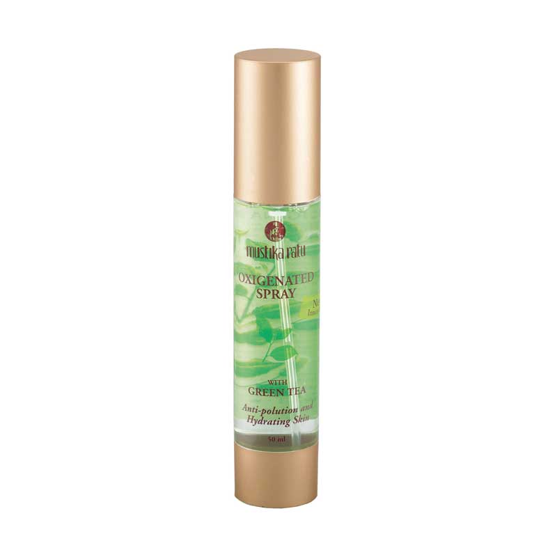 Mustika Ratu Mustika Ratu Oxigeated Spray With Green Tea mustika ratu mustika ratu oxigeated spray with green tea
