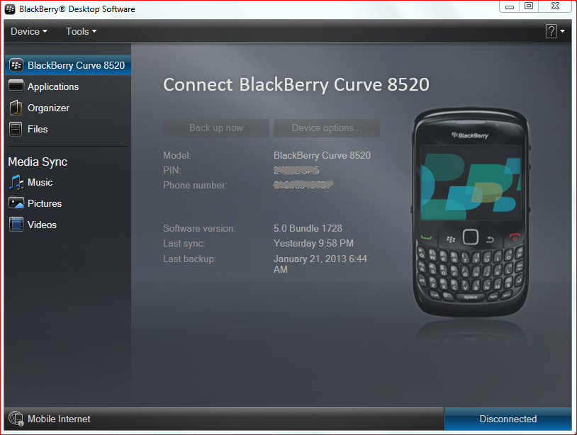 Download Blackberry Desktop Software / PC Suit Inc. Browser Plugin