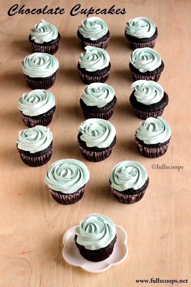 Chocolate Cupcakes Full Scoops A food blog with easy,simple & tasty