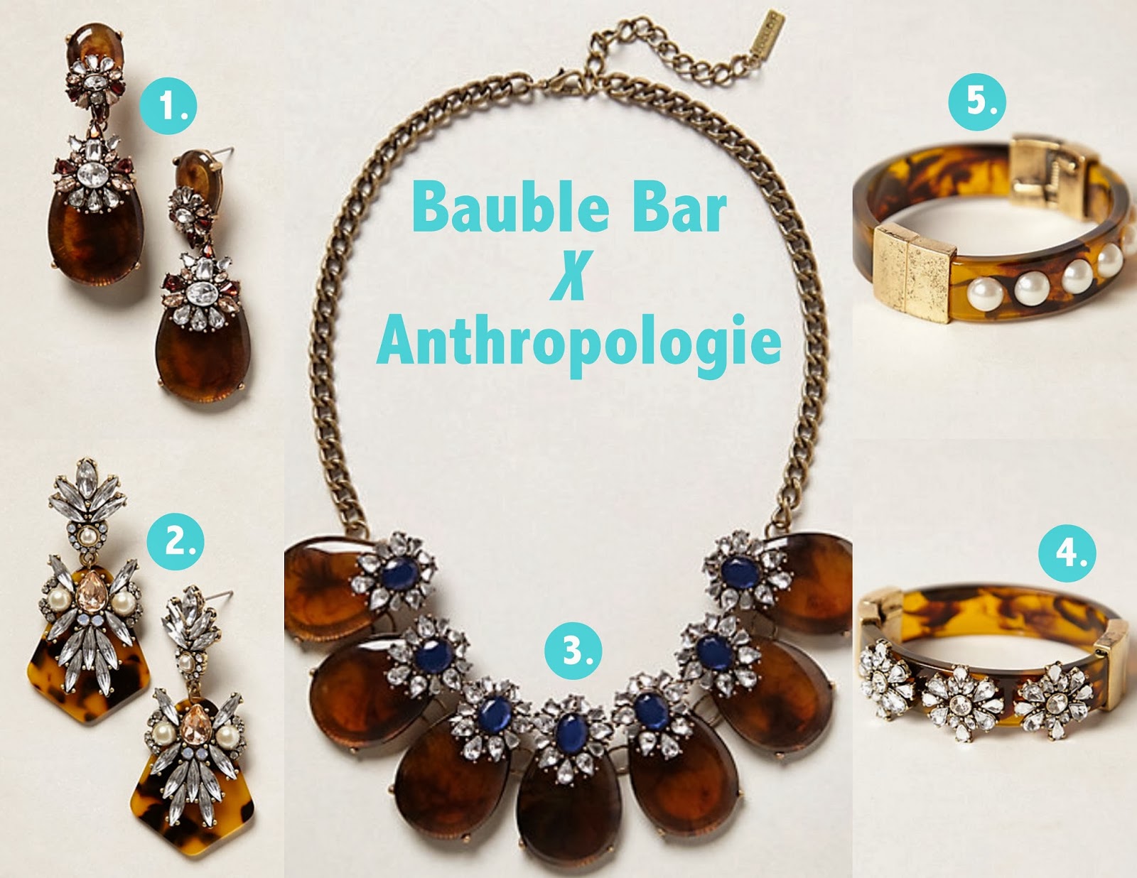Particularly Practically Pretty Jewelry to love Anthropologie, Bauble