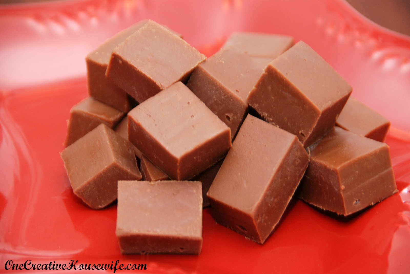 One Creative Housewife Quick and Easy Chocolate Fudge