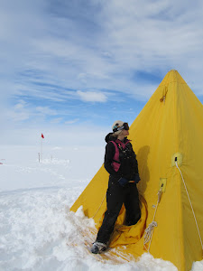 Chandra with a Scott Tent