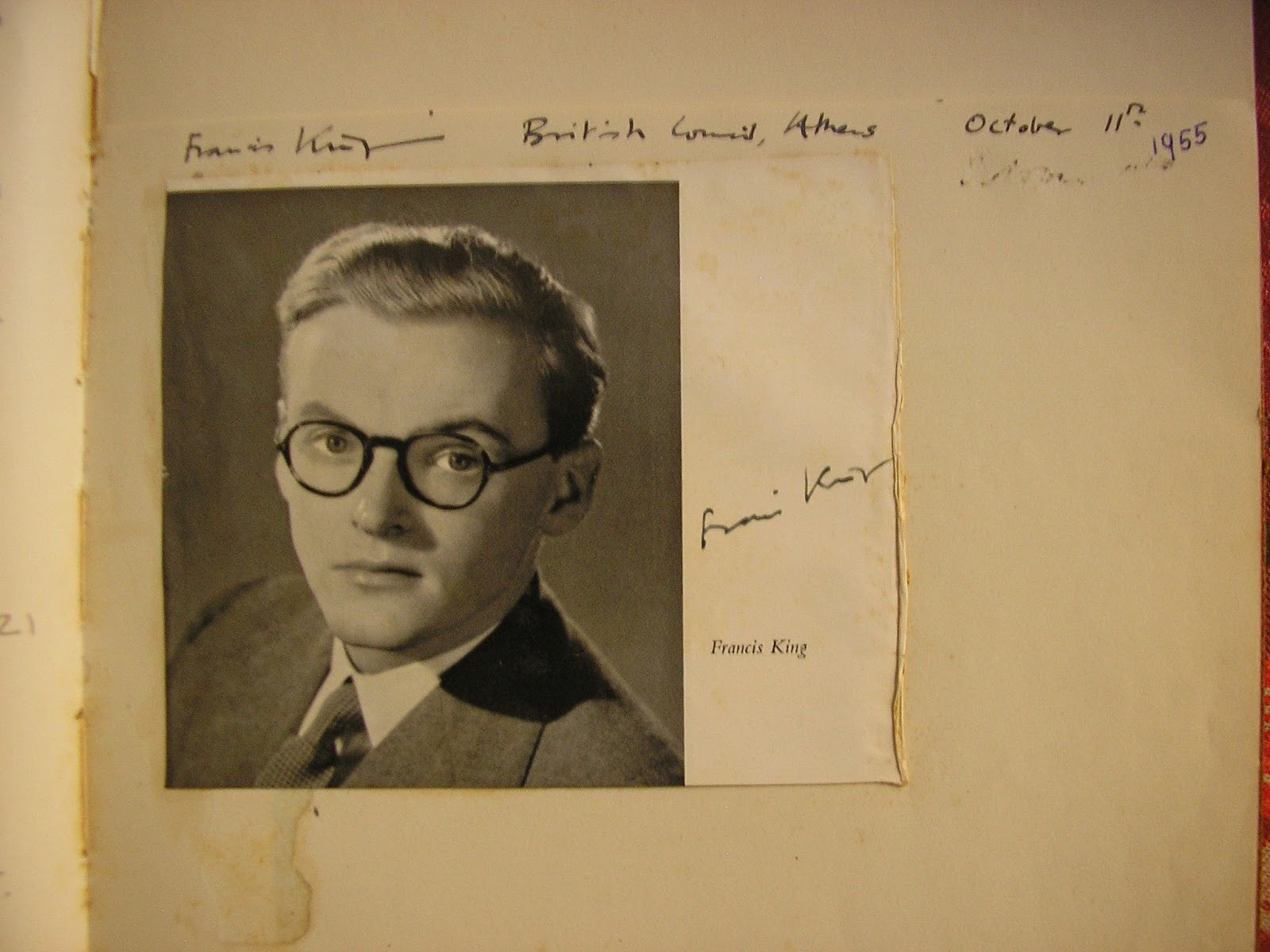 Corfu Blues: Francis King Obituaries Corfu Blues: Francis King Obituaries