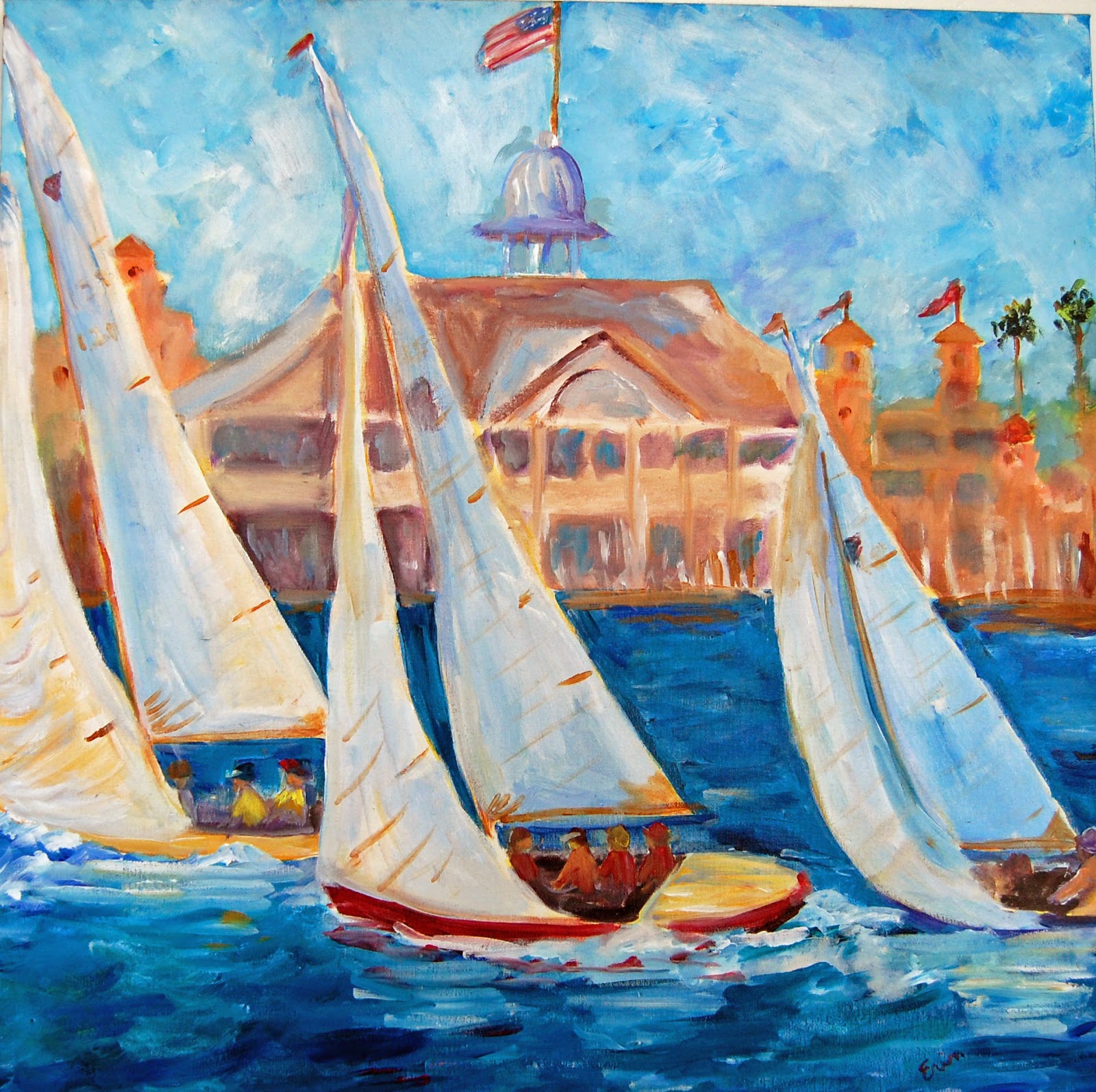 My Painted Garden Coastal Cottage Art Inspirations