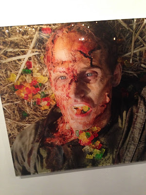 Norman Reedus photography exhibition in Los Angeles. Death by gummy bears.