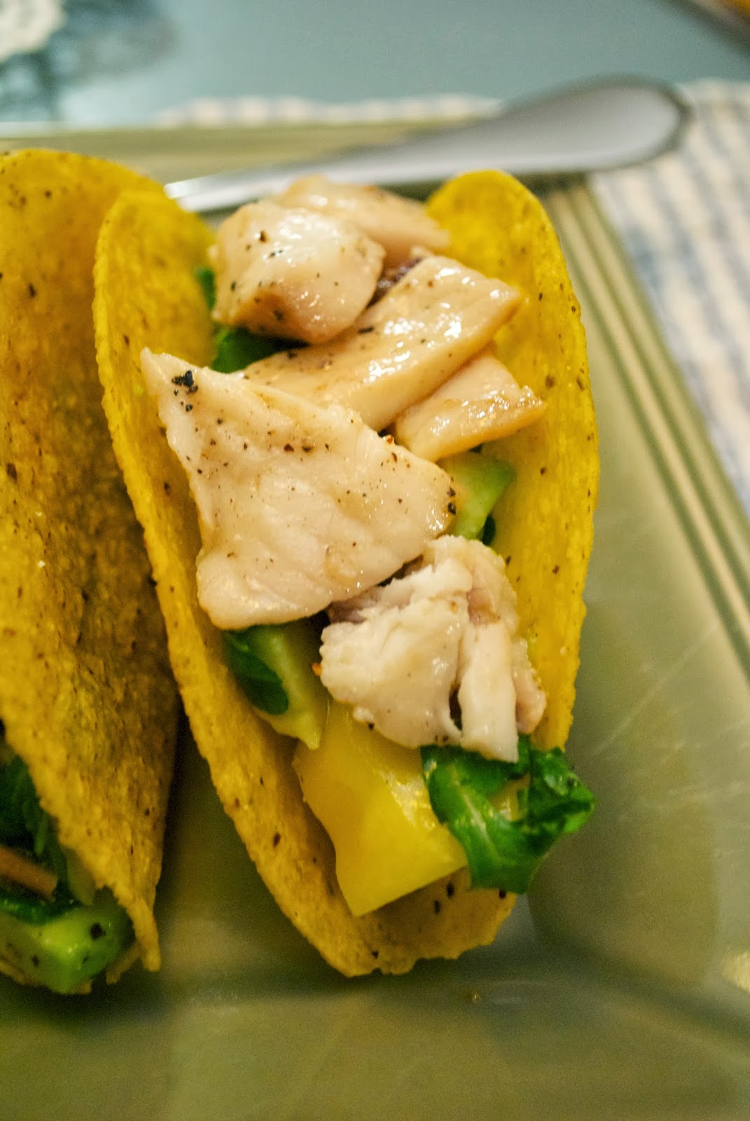 Our Brown Nest Tilapia Fish Tacos