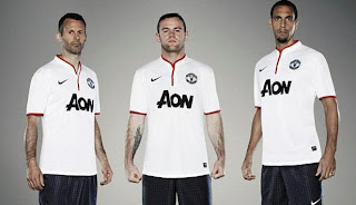 Jersey Away Manchester United 2012/2013