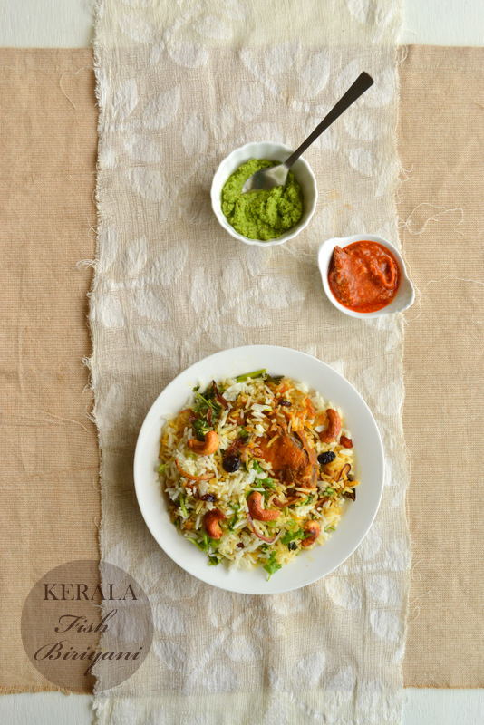 KERALA FISH BIRIYANI kurryleaves