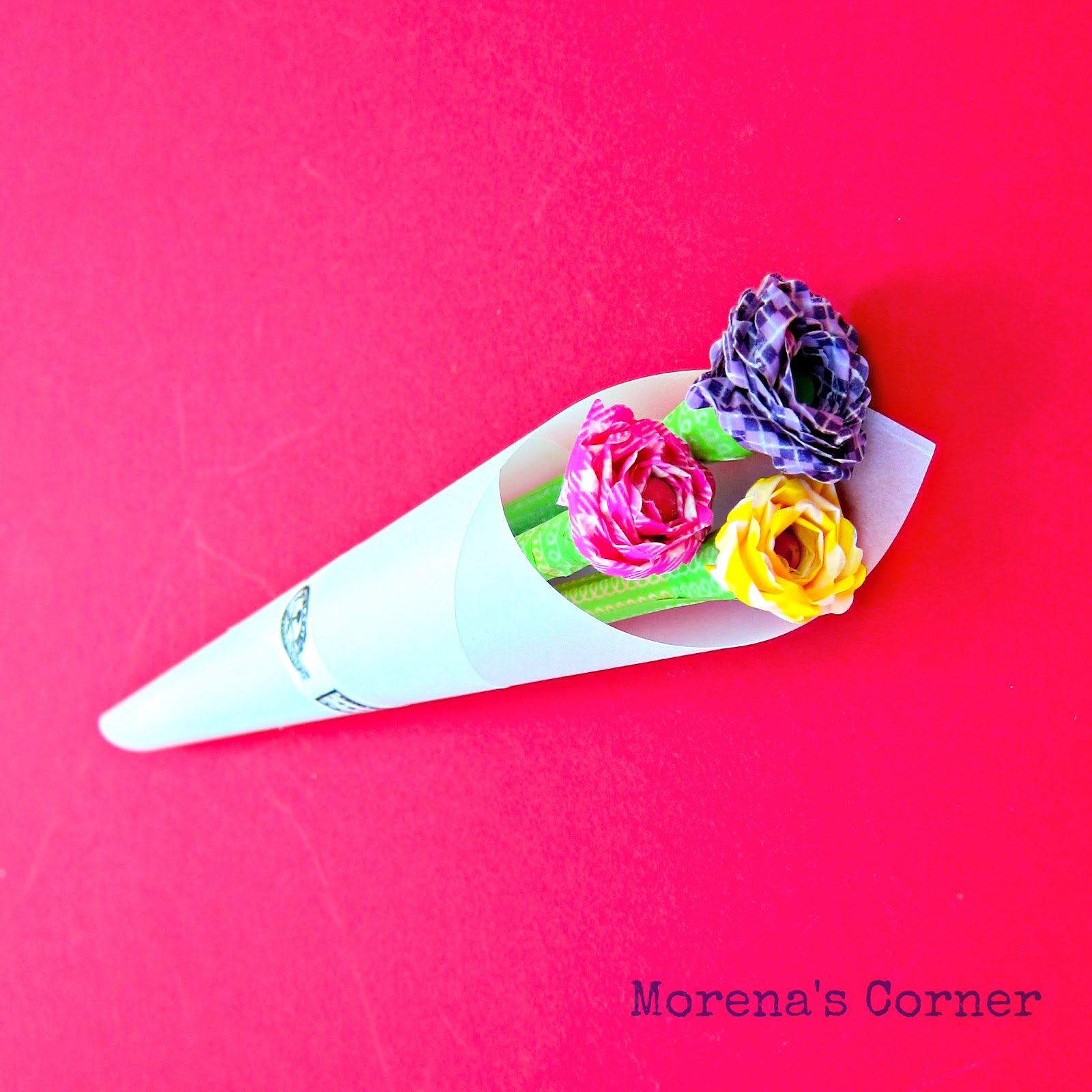 Washi Tape Flowers{Morena’s Corner} The CSI Project
