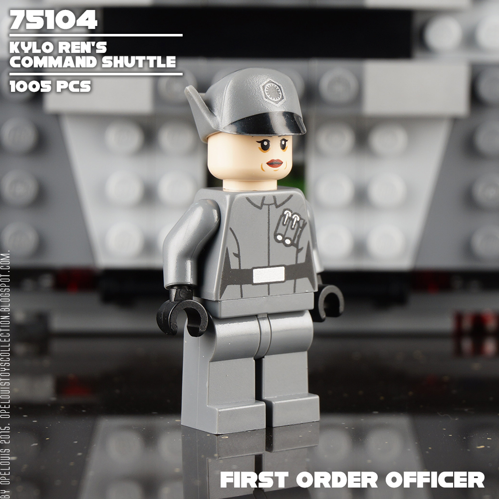 Lego General Hux 75104 with Cap Force Awakens Star Wars Minifigure