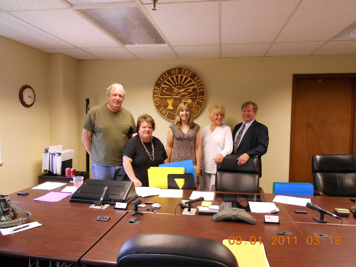 Sis Archer and Dan Boyle's meeting with the Portage County Commissioners.