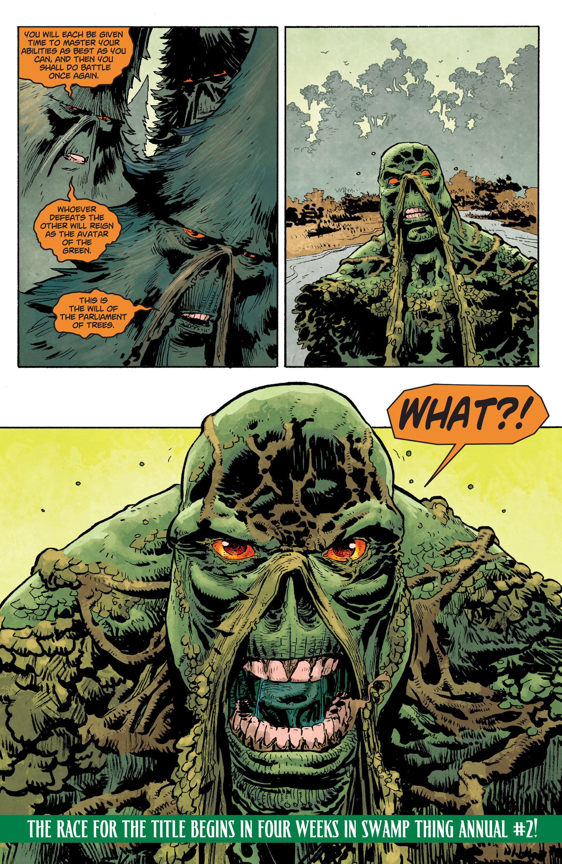 Tip: Click on the Swamp Thing (2011) 24 comic image to go to the next page....