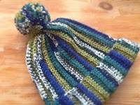 Crochet Pom Pom Hat Pattern