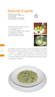 Sopa de chayote | receta fácil