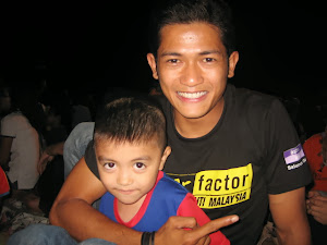 this is my younger brother with Johan As'ari