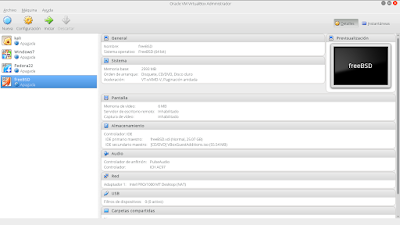 Instalar Guest Addition para FreeBSD instalado en Fedora