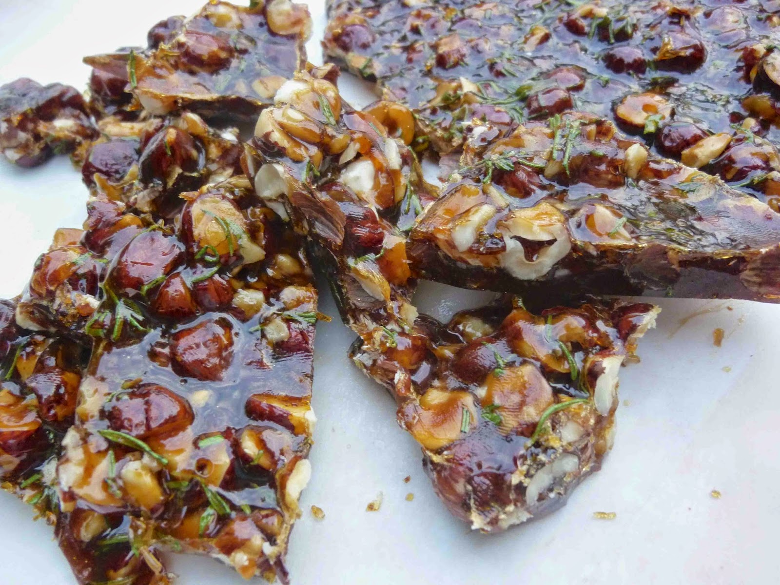 Brown Sugar Rosemary Hazelnut Brittle – Diary of a Mad Hausfrau