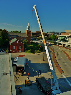 Boom Truck at The Balt Conv Center