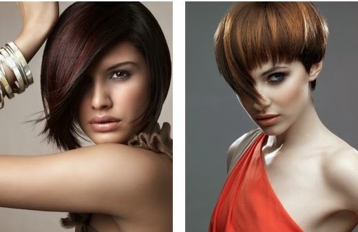 Latest Women Hair Styles Short Hair Color Trends 2014