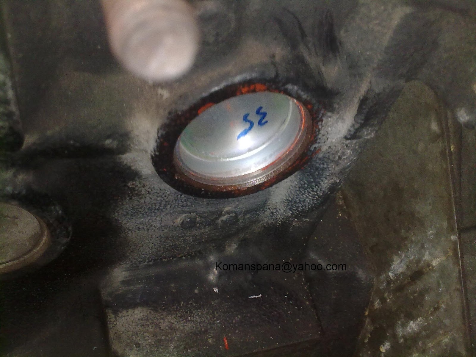 D.I.Y. SERBAMANEKA Proton Waja Engine Block Core Plug Replacement Cara