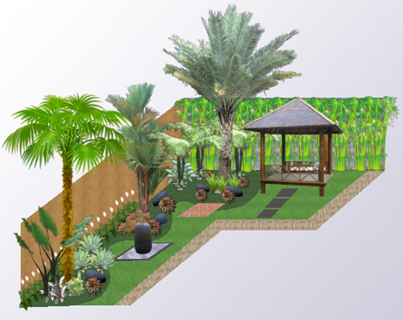 jasa pembuatan taman minimalis murah | jual tanaman hias | tanaman